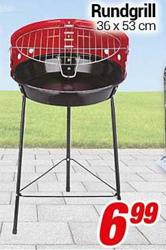 Rundgrill 36 x 53 cm