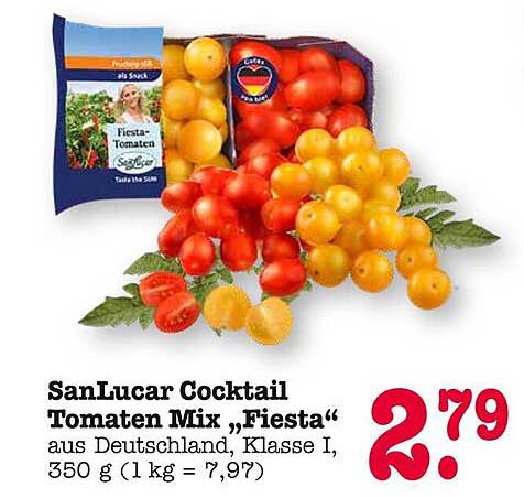 SanLucar Cocktail Tomaten Mix „Fiesta“