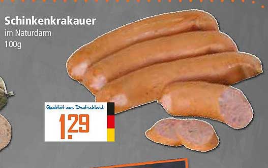 Schinkenkrakauer im Naturdarm 100g