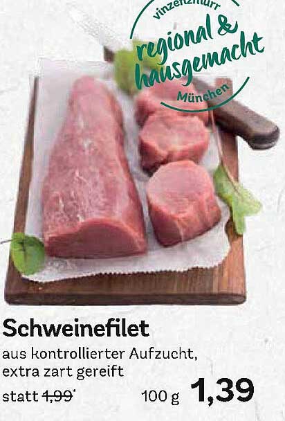 Schweinefilet aus kontrollierter Aufzucht, extra zart gereift