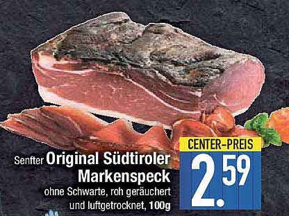 Senfter Original Südtiroler Markenspeck, 100g