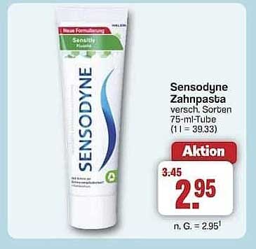 Sensodyne Zahnpasta versch. Sorten 75-ml-Tube