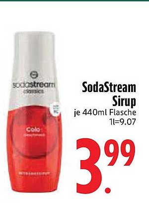 SodaStream Sirup Cola je 440ml Flasche 1l=9,07