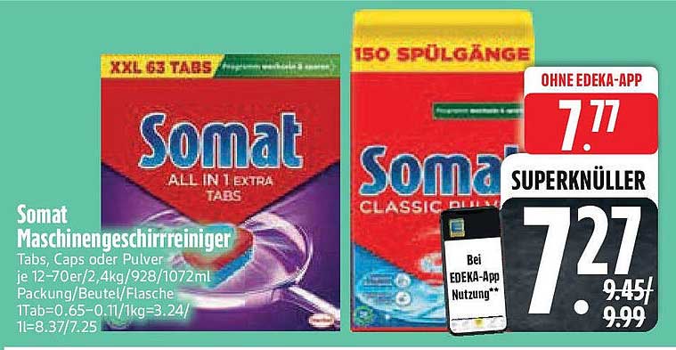 Somat Maschinengeschirrreiniger