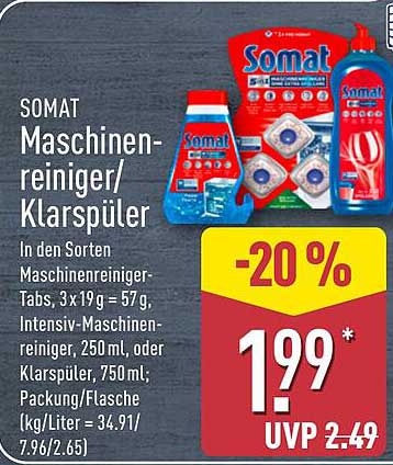 Somat Maschinenreiniger/Klarspüler