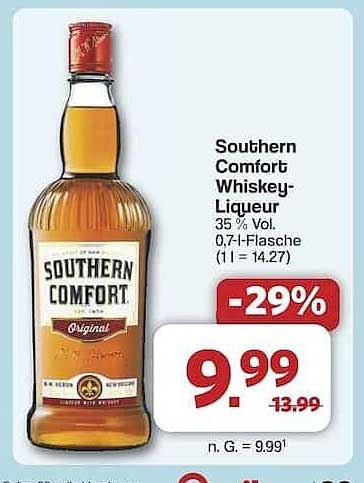 Southern Comfort Whiskey-Liqueur 0,7 l