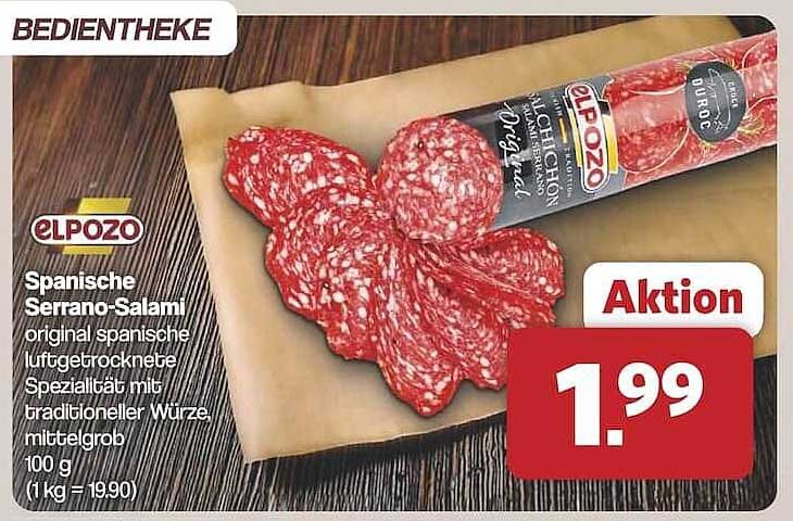 Spanische Serrano-Salami