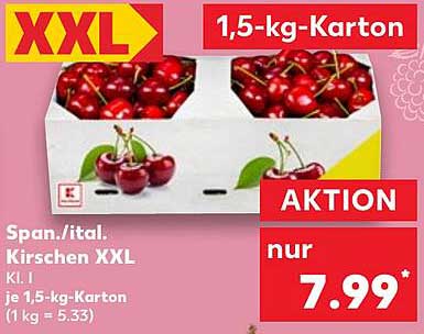 Span.ital. Kirschen XXL 1,5-kg-Karton