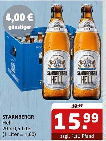 STARNBERGR Hell 20 x 0,5 Liter