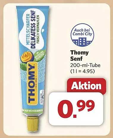 Thomy Delikatesse Senf 200-ml-Tube