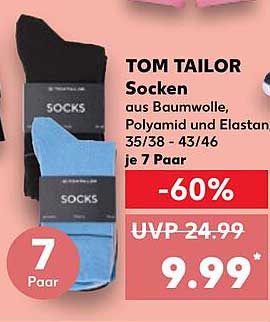 TOM TAILOR Socken - 7 Paar in verschiedenen Farben