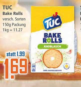 TUC Bake Rolls Kichlauch 150g