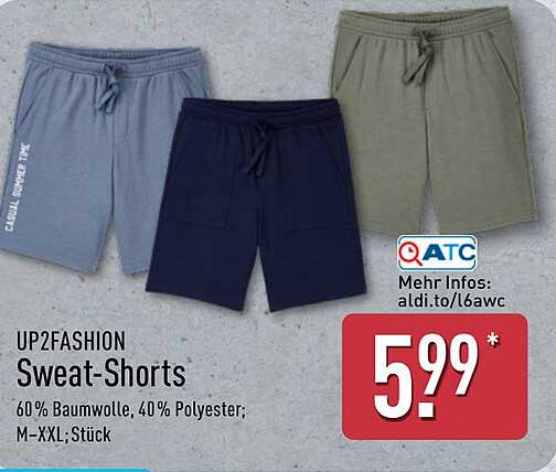 UP2FASHION Sweat-Shorts