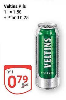 Veltins Pils 0,5l - Erfrischender Genuss zum Sonderpreis!