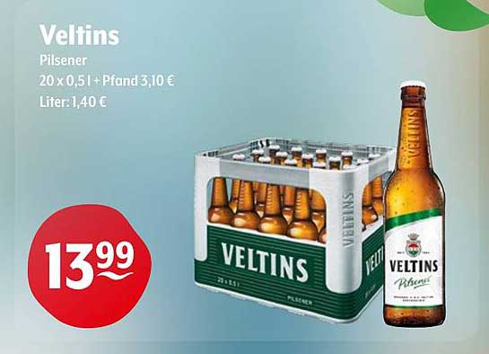 Veltins Pilsener 20 x 0,5 l