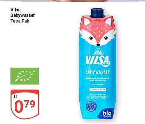 Vilsa Babywasser Tetra Pak