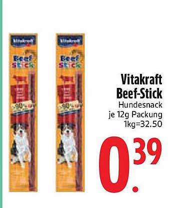 Vitakraft Beef-Stick Hundefutter-Snack