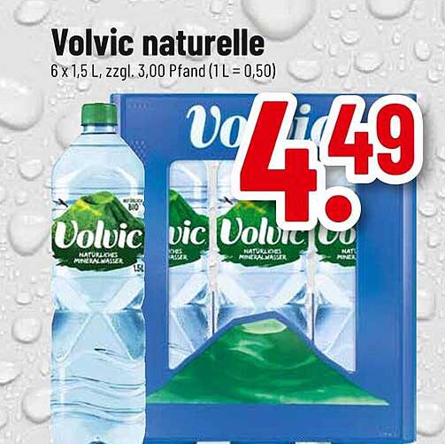 Volvic naturelle 6 x 1,5 L