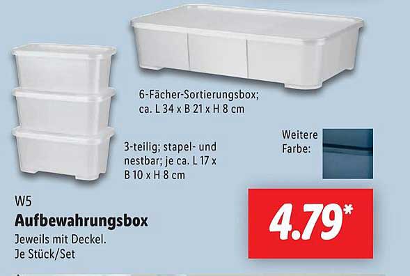 W5 Aufbewahrungsbox
