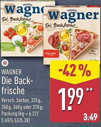 Wagner Die Backfrische - Verschiedene Sorten (320g, 350g, 360g oder 370g)