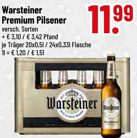 Warsteiner Premium Pilsener – Das Beste aus der Braukunst