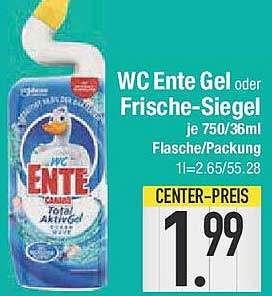 WC Ente Gel oder Frische-Siegel 750ml