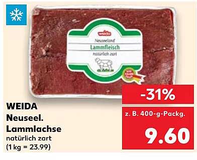 WEIDA Neuseel. Lammlachse natürlich zart - Jetzt sparen!