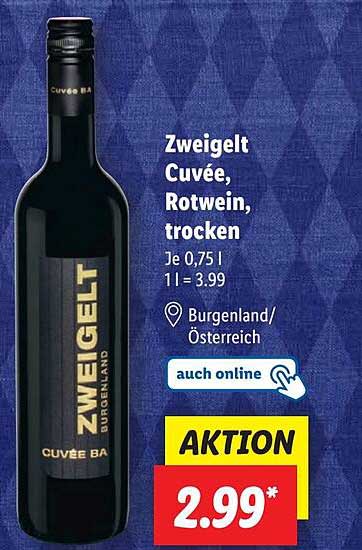 Zweigelt Cuvée, Rotwein, trocken