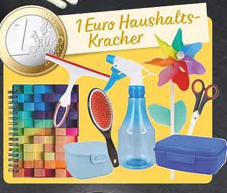 1 Euro Haushalts-Kracher