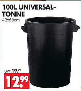 100L UNIVERSAL-TONNE 43x65cm