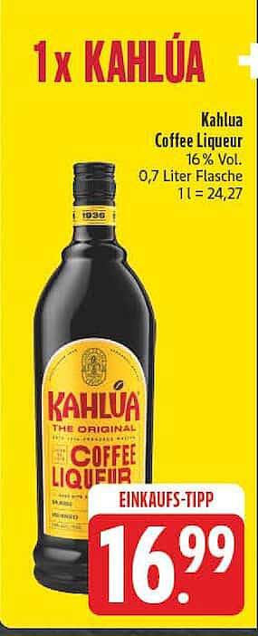 1x KAHLÚA