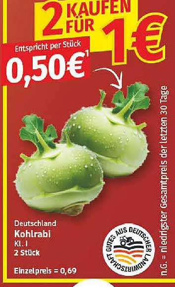 2 KAUFEN FÜR 1€