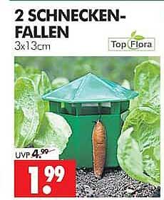 2 SCHNECKEN-FALLEN