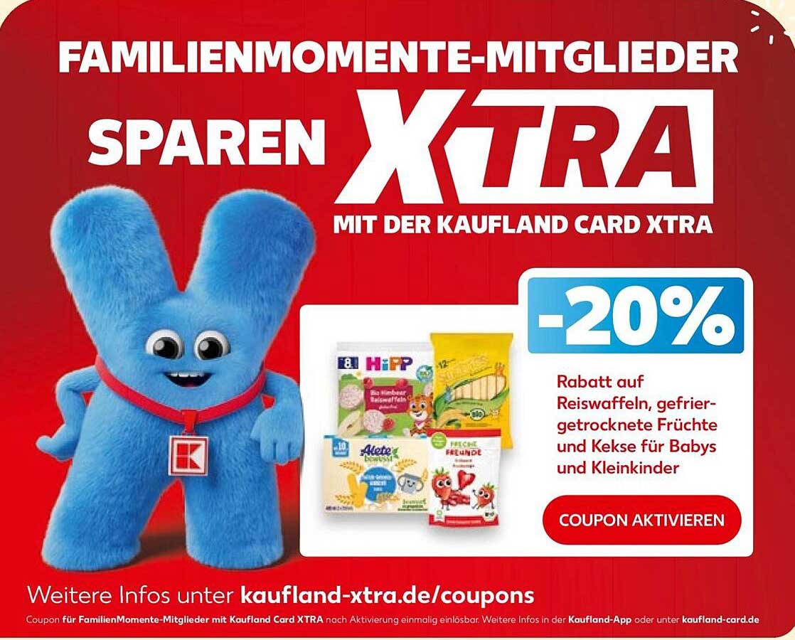 -20% Rabatt auf Reiswaffeln, gefriergetrocknete Früchte und Kekse für Babys und Kleinkinder