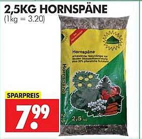 2,5KG HORNSPÄNE