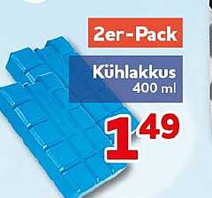 2er-Pack Kühlakkus 400 ml