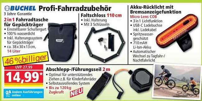 2in1 Fahrradtasche für Gepäckträger