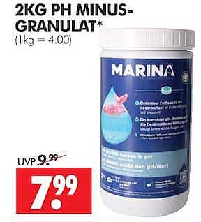 2KG PH MINUS-GRANULAT*