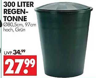 300 LITER REGEN-TONNE