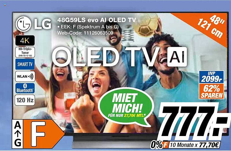48G59LS evo AI OLED TV