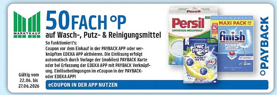 50FACH°P auf Wasch-, Putz- & Reinigungsmittel