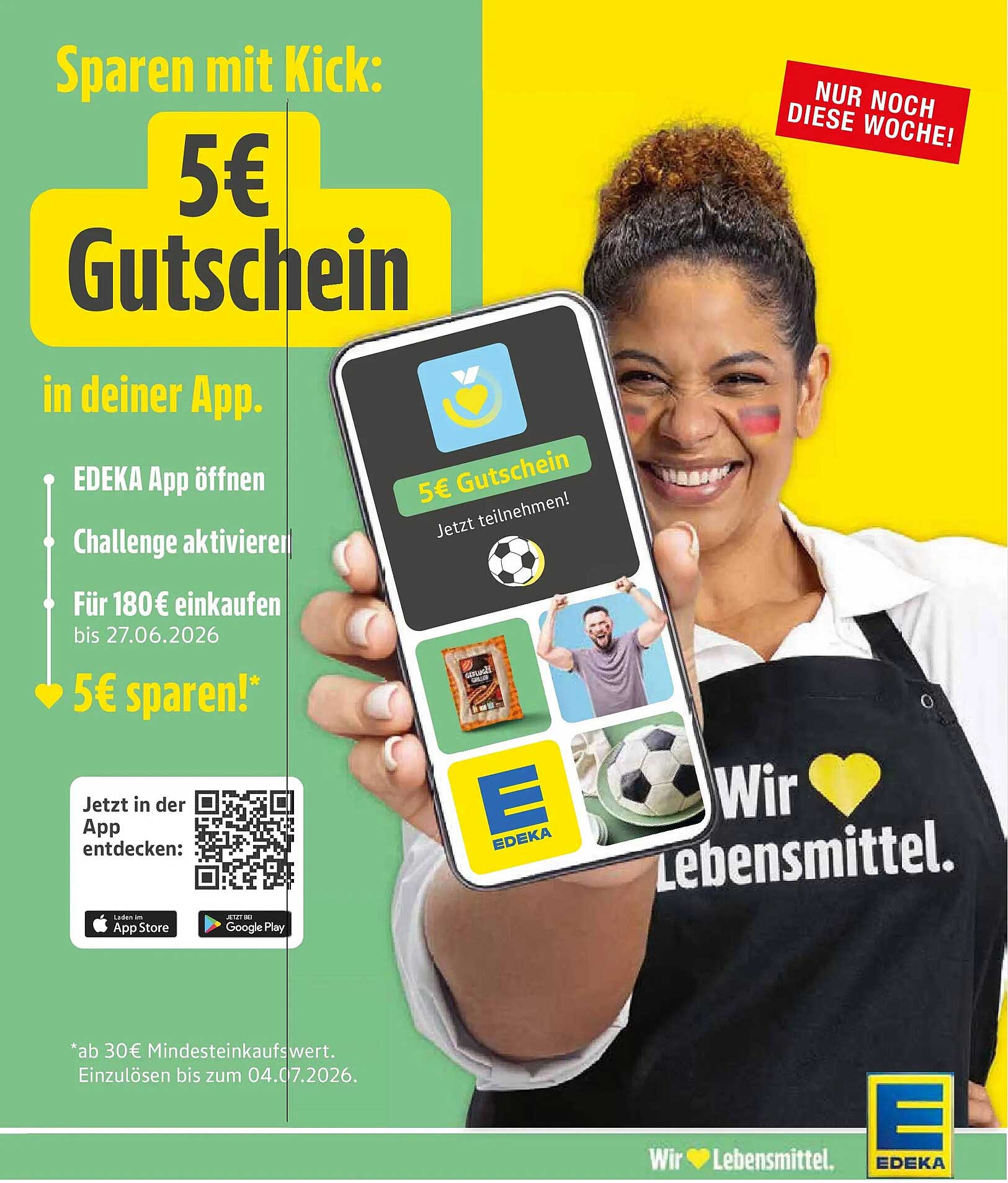 5€ Gutschein in deiner App.