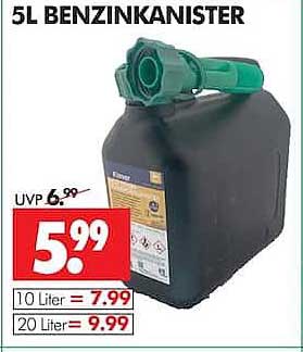 5L BENZINKANISTER