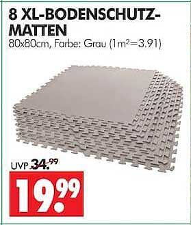 8 XL-BODENSCHUTZ-MATTEN