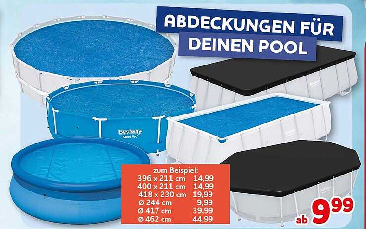ABDECKUNGEN FÜR DEINEN POOL