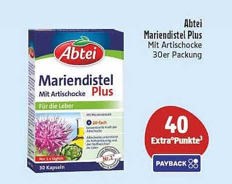 Abtei Mariendistel Plus Mit Artischocke 30er Packung