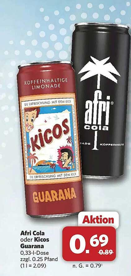 Afri Cola oder Kicos Guarana