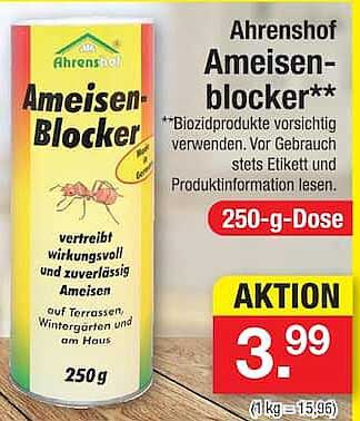 Ahrenshof Ameisen-blocker**