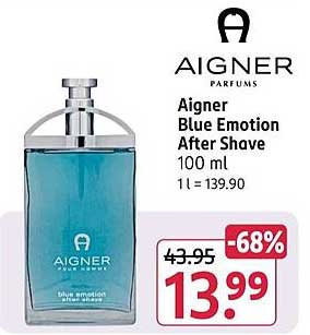 Aigner Blue Emotion After Shave 100 ml
