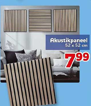 Akustikpaneel 52 x 52 cm
